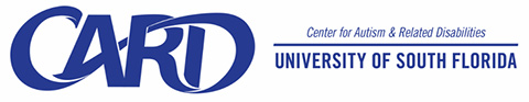 Logo for CARD Center for Autism and Related Disabilities - University of South Florida